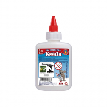 Cola Isopor Koala Pva 40g. Unidade. Delta - 1