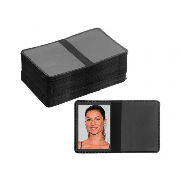 Carteirinha Para Fotos 3x4 100 Unidades – Preta. Importado - 1