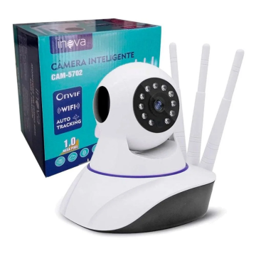 Câmera Inteligente Inova, Onvif, Wi-Fi - Cam-5702  - 1