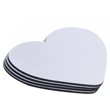 Mouse Pad em formato de Coração para sublimação-Style Brazil. Style Brazil - 1