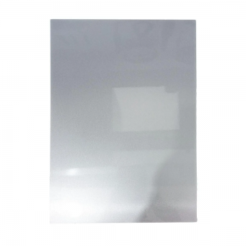 Placa de Alumínio para Sublimação/prata 20X30. Importado - 1